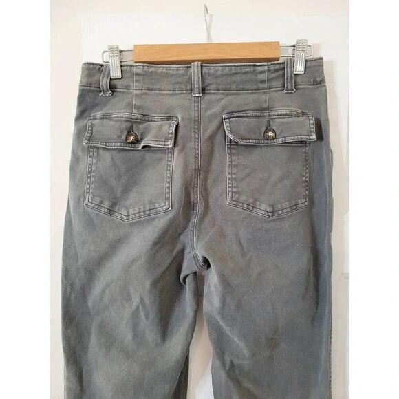 Faherty Slim-Straight Cropped Utility Pants $208 29 - Picture 7 of 12